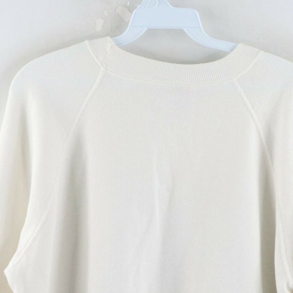 Vintage 90s Earth Day Nature Sweatshirt White USA - Picture 10 of 12